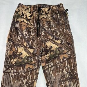 Browning Pants Mens Medium Brown GORE-TEX Camo Waterproof Rain Hunting Outdoor